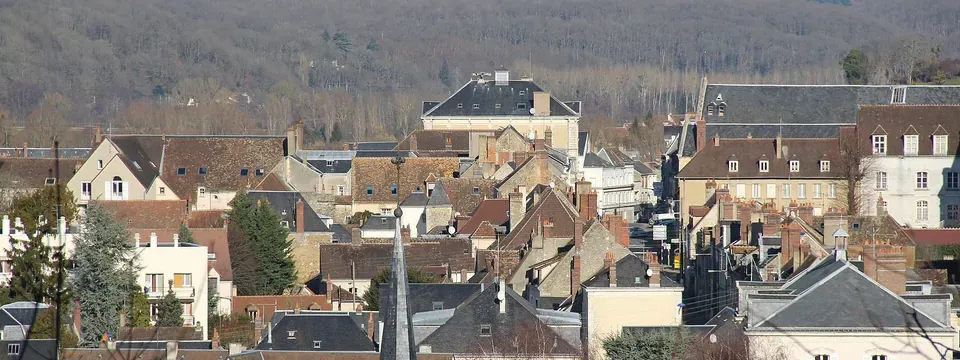 Nogent-le-Rotrou, vue de la commune