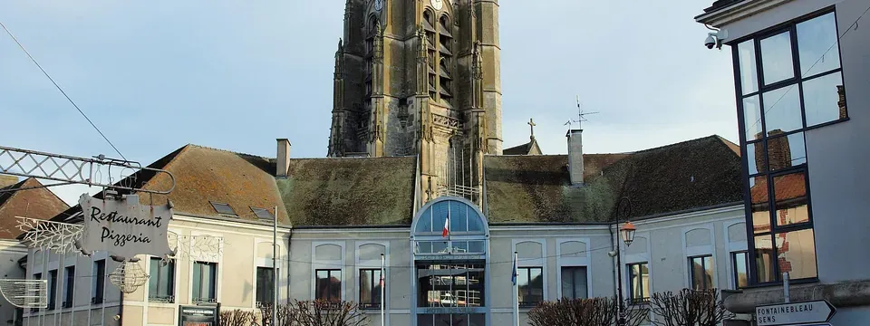 Nogent-sur-Seine, vue de la commune