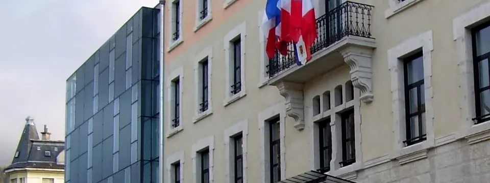 Oyonnax, vue de la commune