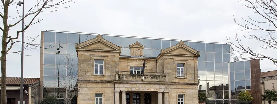Pessac, vue de la commune