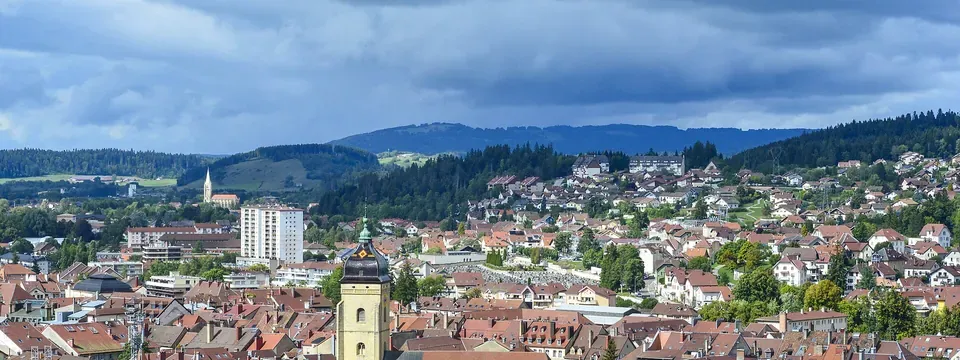 Pontarlier, vue de la commune