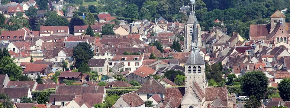 Provins, vue de la commune