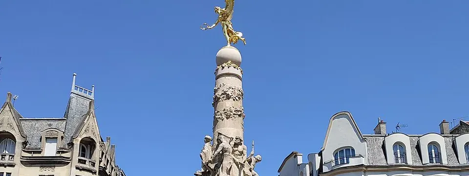 Reims, vue de la commune