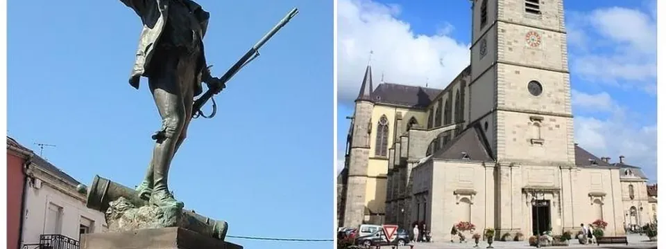 Remiremont, vue de la commune