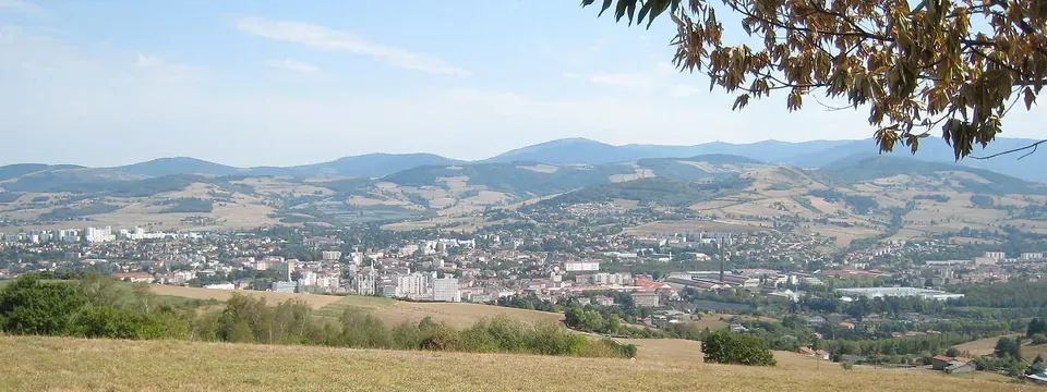 Saint-Chamond, vue de la commune