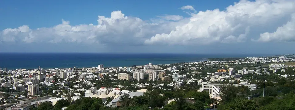 Saint-Denis, vue de la commune
