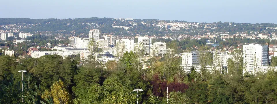Saint-Gratien, vue de la commune