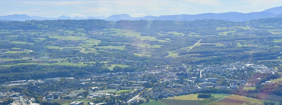 Saint-Julien-en-Genevois, vue de la commune