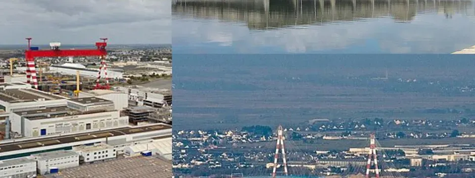 Saint-Nazaire, vue de la commune