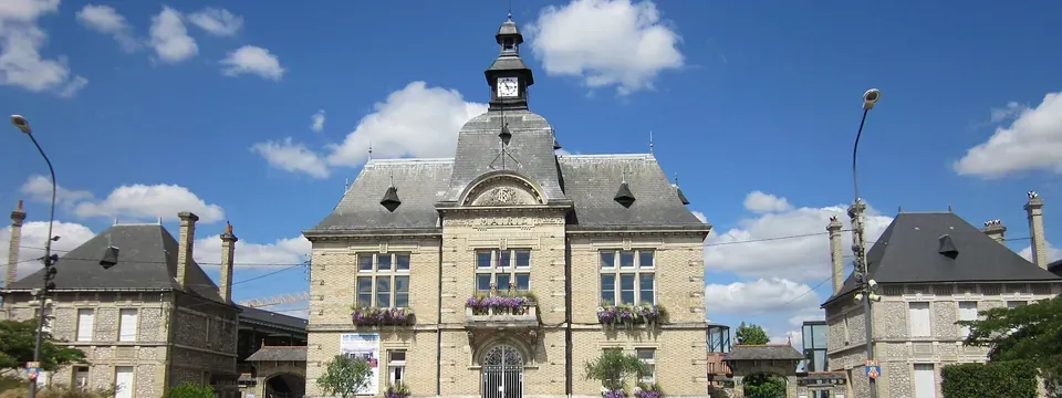 Saint-Pierre-des-Corps, vue de la commune