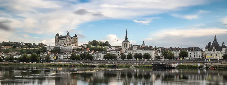 Saumur, vue de la commune
