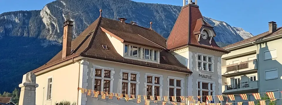Scionzier, vue de la commune