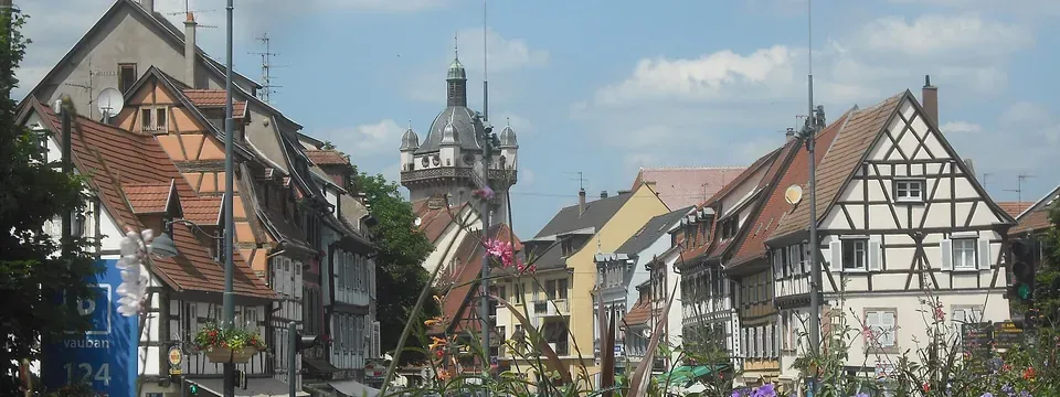 Sélestat, vue de la commune