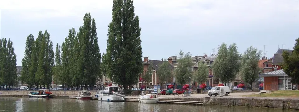 Soissons, vue de la commune