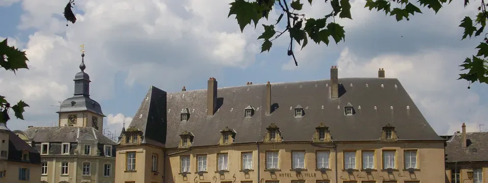 Thionville, vue de la commune