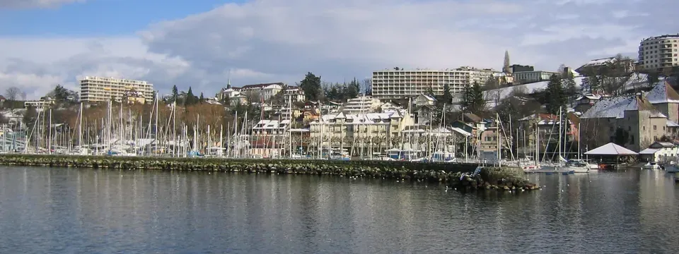 Thonon-les-Bains, vue de la commune
