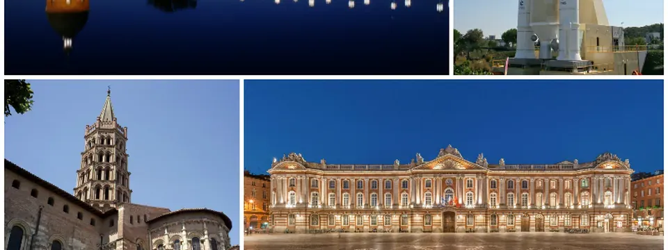 Toulouse, vue de la commune