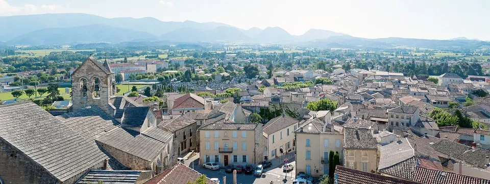 Valréas, vue de la commune