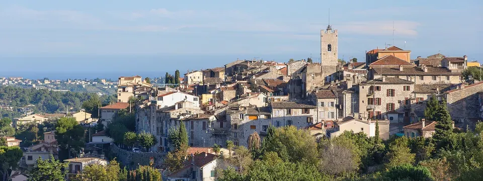 Vence, vue de la commune