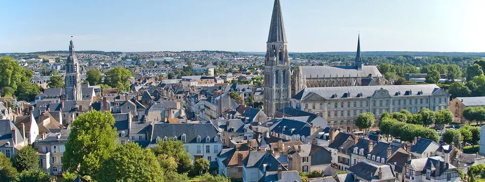 Vendôme, vue de la commune