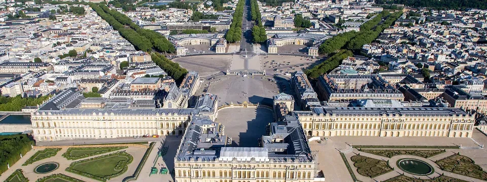 Versailles, vue de la commune