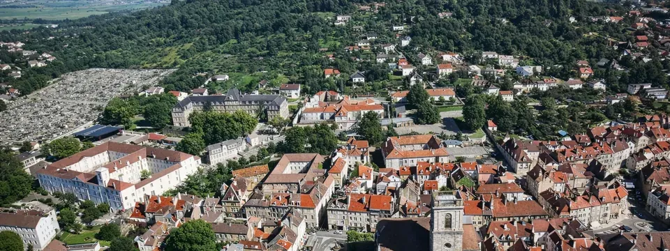 Vesoul, vue de la commune