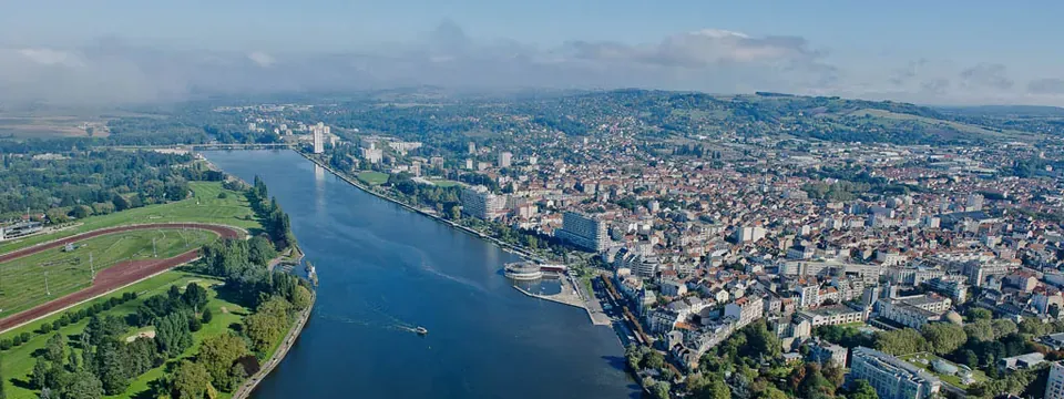 Vichy, vue de la commune