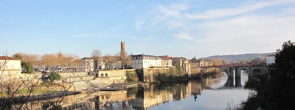 Villeneuve-sur-Lot, vue de la commune