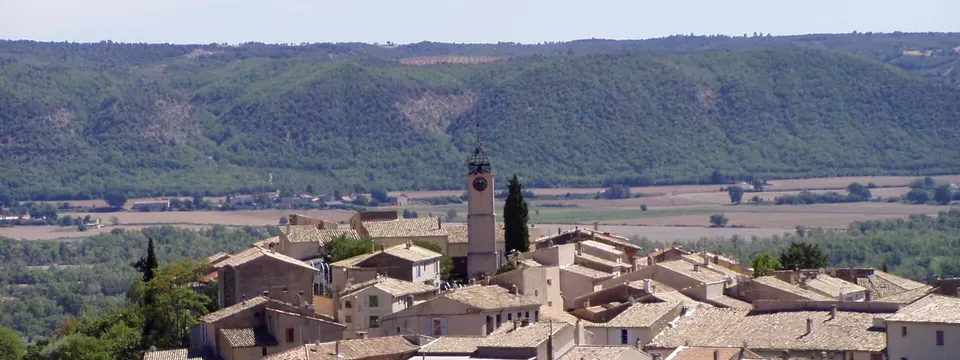 Villeneuve, vue de la commune