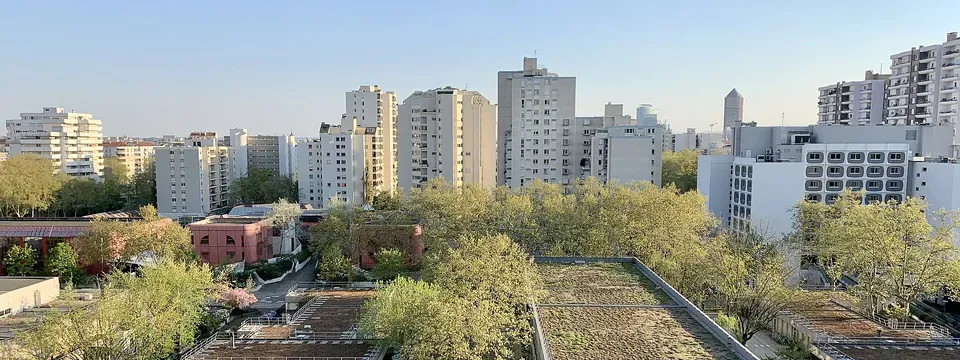 Villeurbanne, vue de la commune