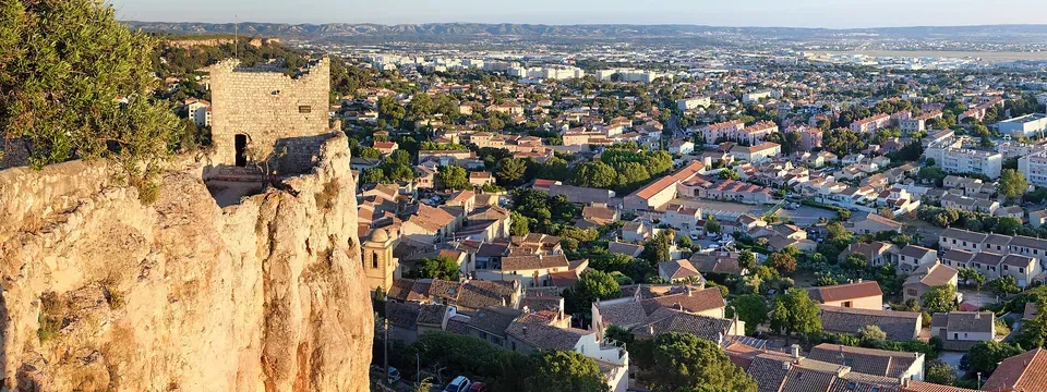 Vitrolles, vue de la commune