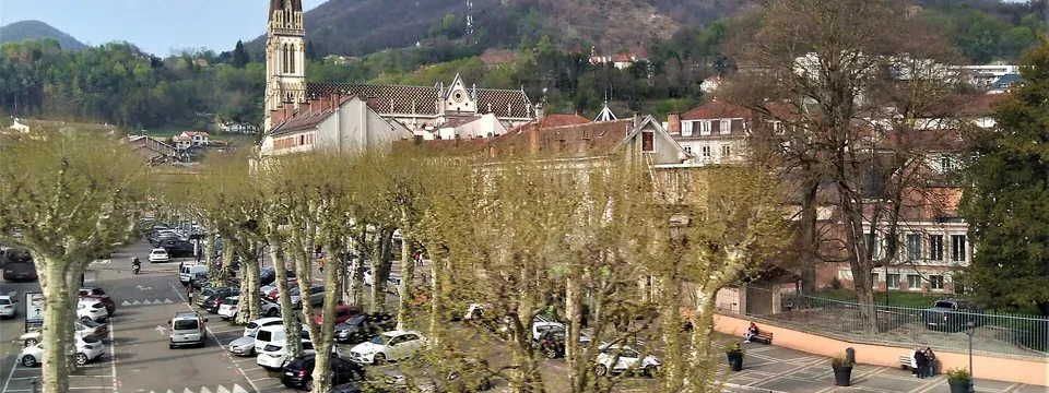 Voiron, vue de la commune